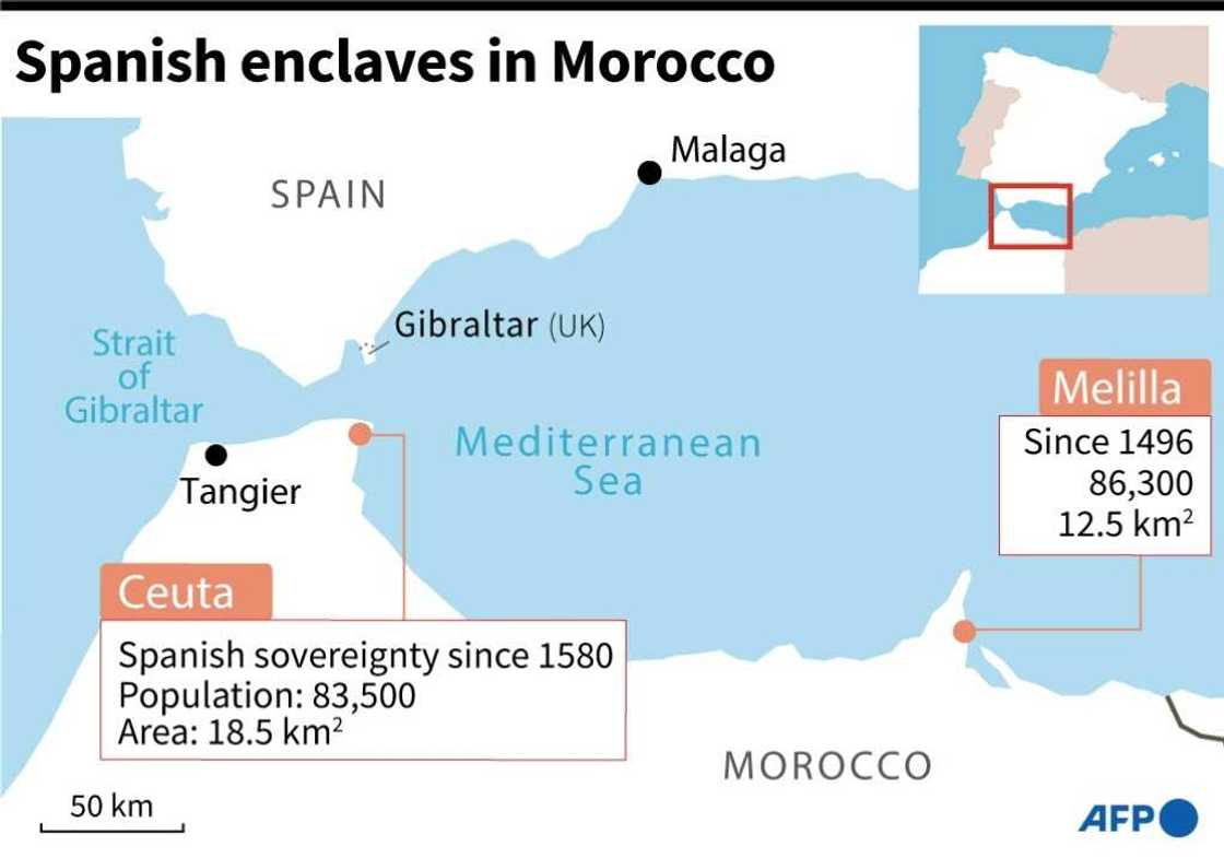 Spanish enclaves in Morocco Spanish enclaves in Morocco