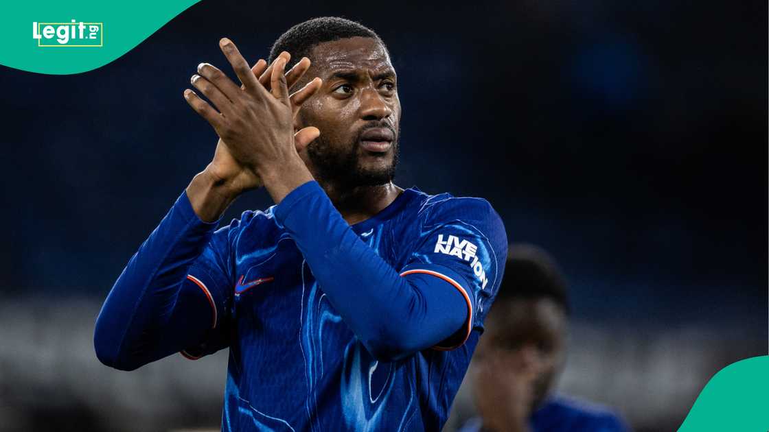 Tosin Adarabioyo, Chelsea, Copenhagen, Stamford Bridge, London, England, UEFA Europa Conference League. Tosin Adarabioyo, Chelsea, Copenhagen, Stamford Bridge, London, England, UEFA Europa Conference League.