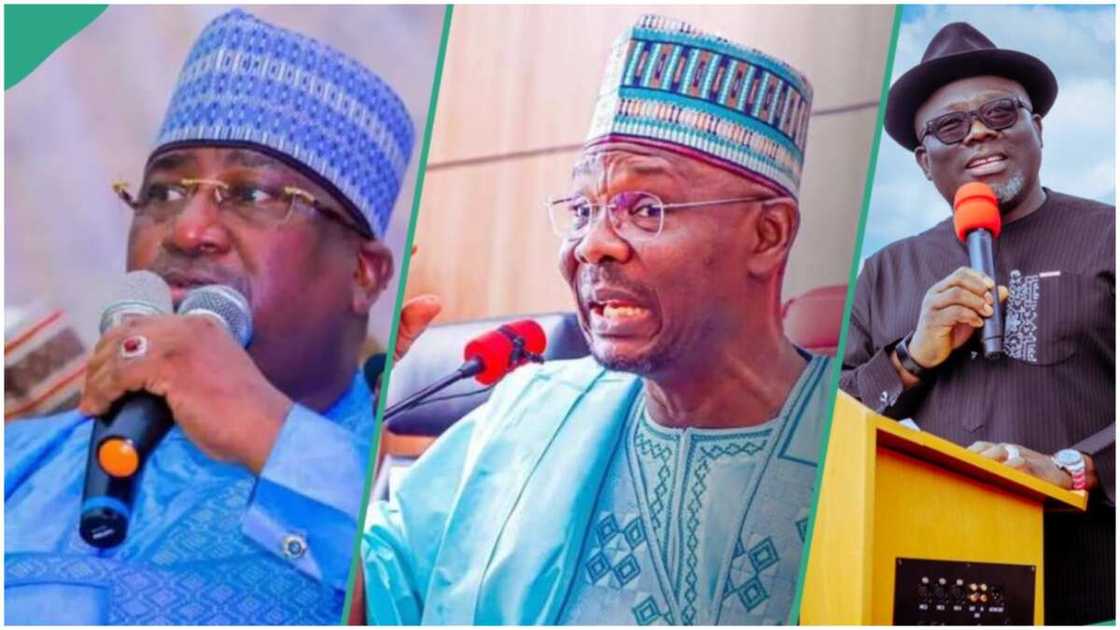 Nasir Idris/Abdullahi Sule/Sheriff Oborevwori/Dapo Abiodun/Muhammad Yahaya/APC/PDP/Gombe/Nasarawa State/Delta/Ogun/Kebbi