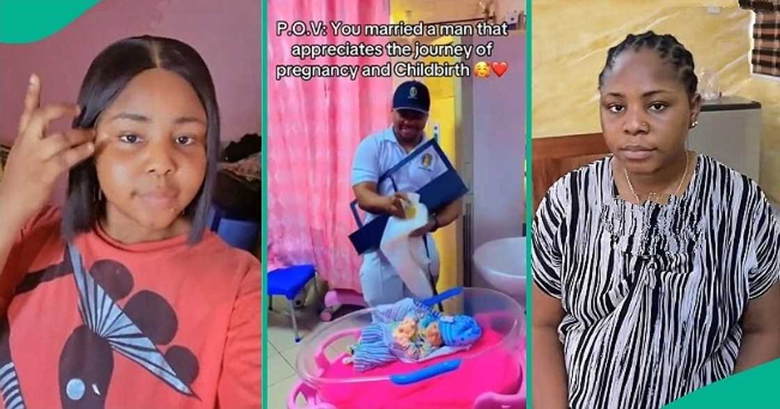 Man goes to hospital with plenty gifts for his wife who just gave birth. Man goes to hospital with plenty gifts for his wife who just gave birth.