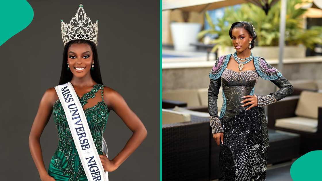 Chidimma Adetshina gets warm hug from other Miss Universe contestants and ignores the winner Chidimma Adetshina gets warm hug from other Miss Universe contestants and ignores the winner