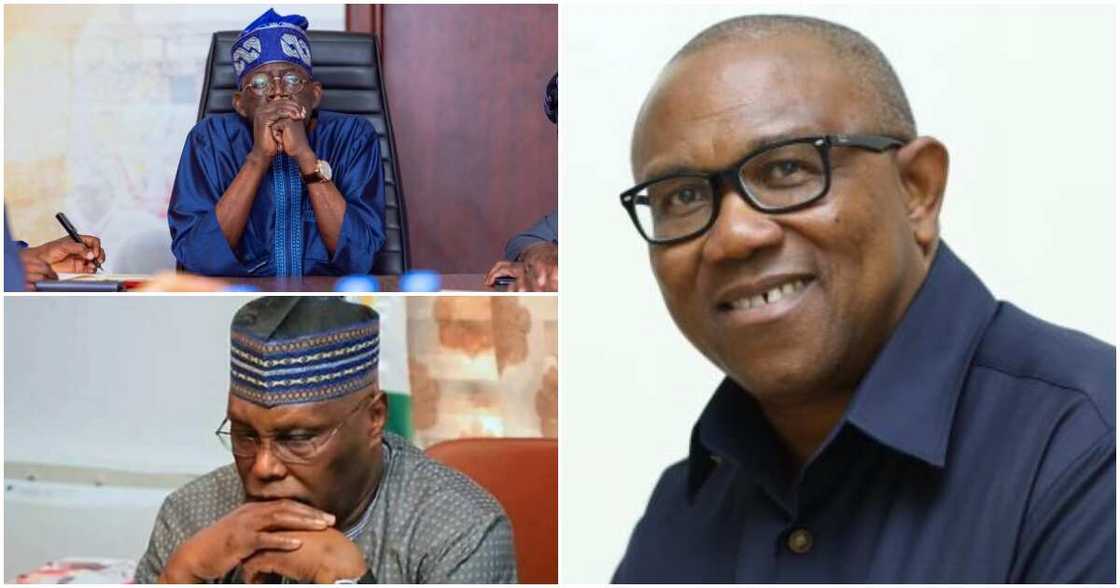 Bola Tinubu, 2023 election, APC, Atiku Abubakar, Peter Obi Bola Tinubu, 2023 election, APC, Atiku Abubakar, Peter Obi