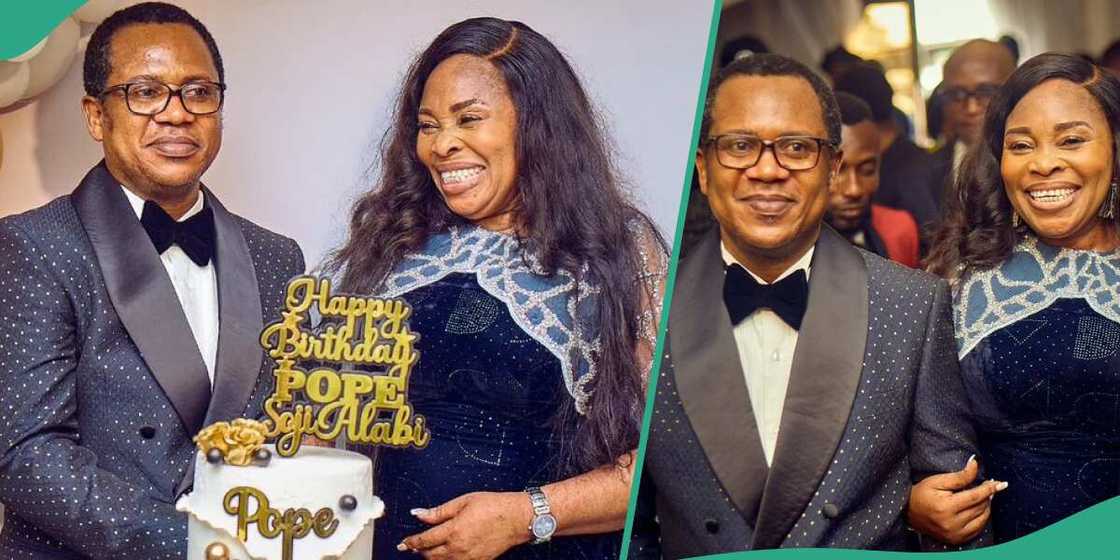 Tope Alabi celebrates husband on birthday. Tope Alabi celebrates husband on birthday.