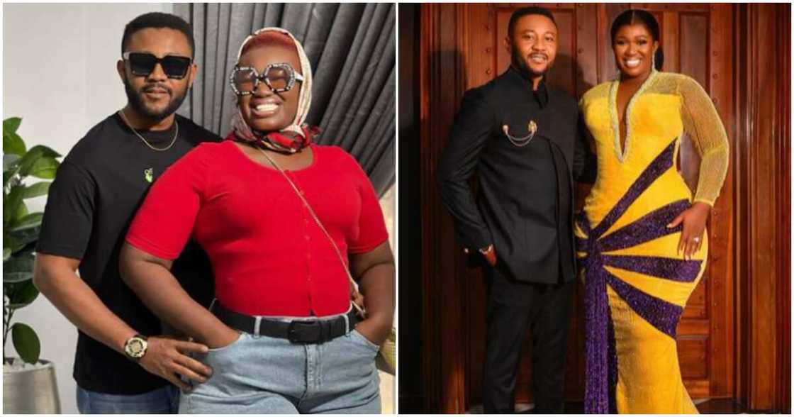 Comedian Warri Pikin and her husband Comedian Warri Pikin and her husband