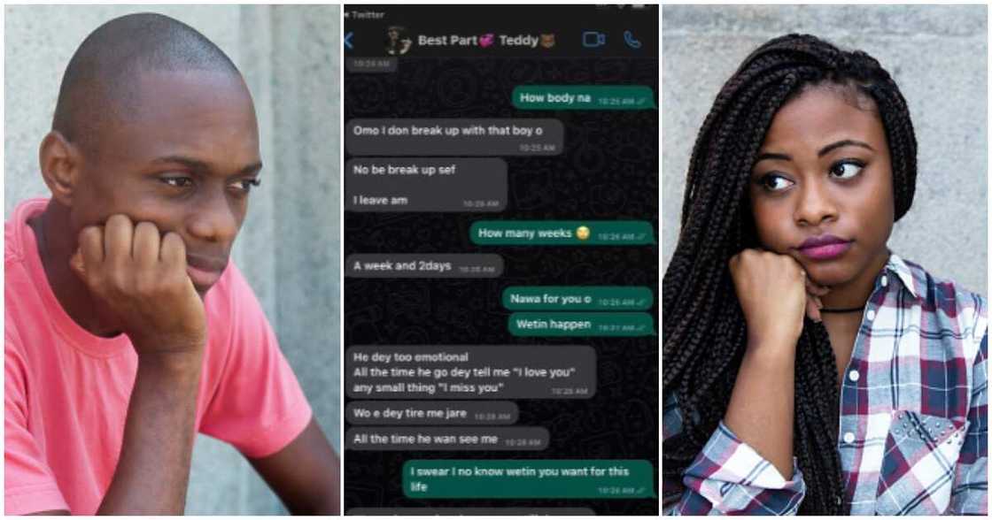 9 days, Nigerian lady dumps new boyfriend 9 days, Nigerian lady dumps new boyfriend