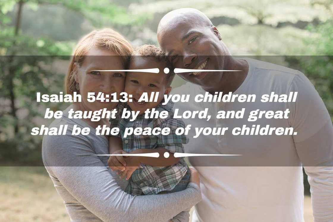 Bible verses about children