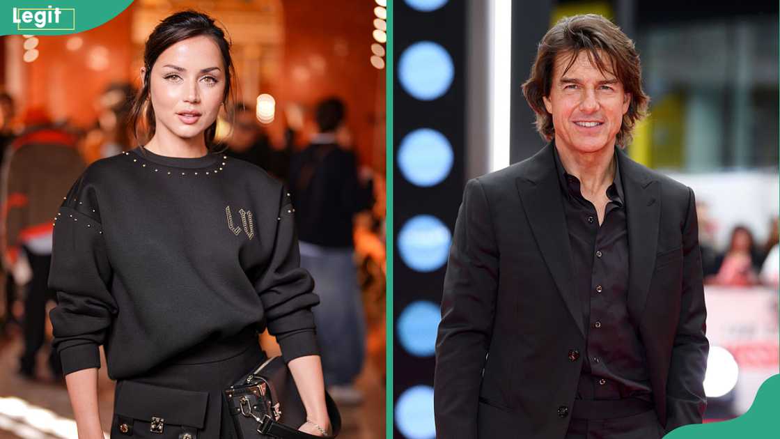Ana de Armas and Tom Cruise Ana de Armas and Tom Cruise
