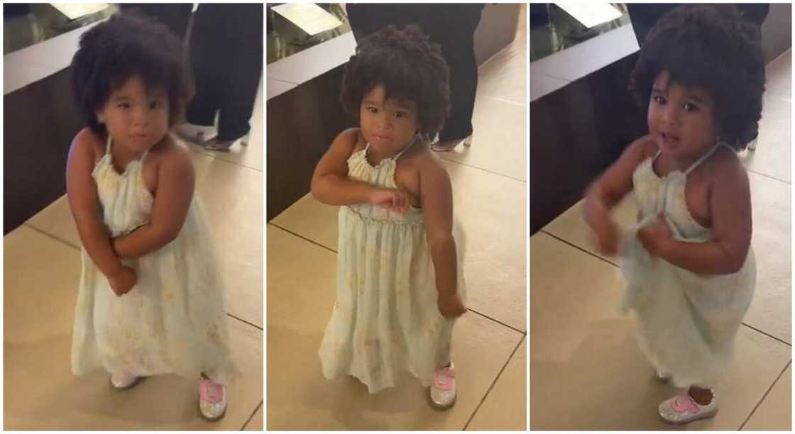 Photos of a girl dancing accurately in public. Photos of a girl dancing accurately in public.