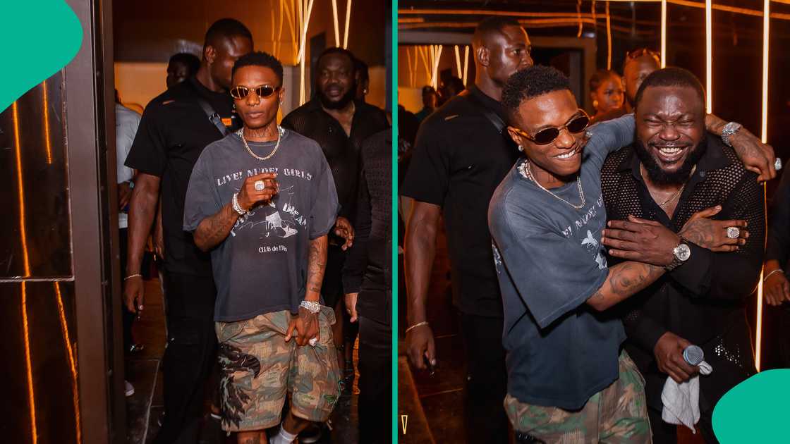 Wizkid gifts comedians millions of naira at Buchi's comedy show Wizkid gifts comedians millions of naira at Buchi's comedy show