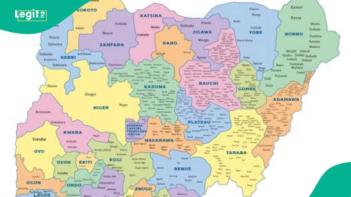 Nigeria’s language map reveals where over 500 indigenous dialects are spoken nationwide.