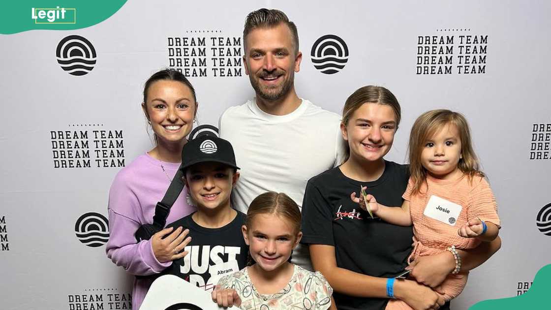 Sam and Nia's family attend a Dream Team Party at their church Sam and Nia's family attend a Dream Team Party at their church