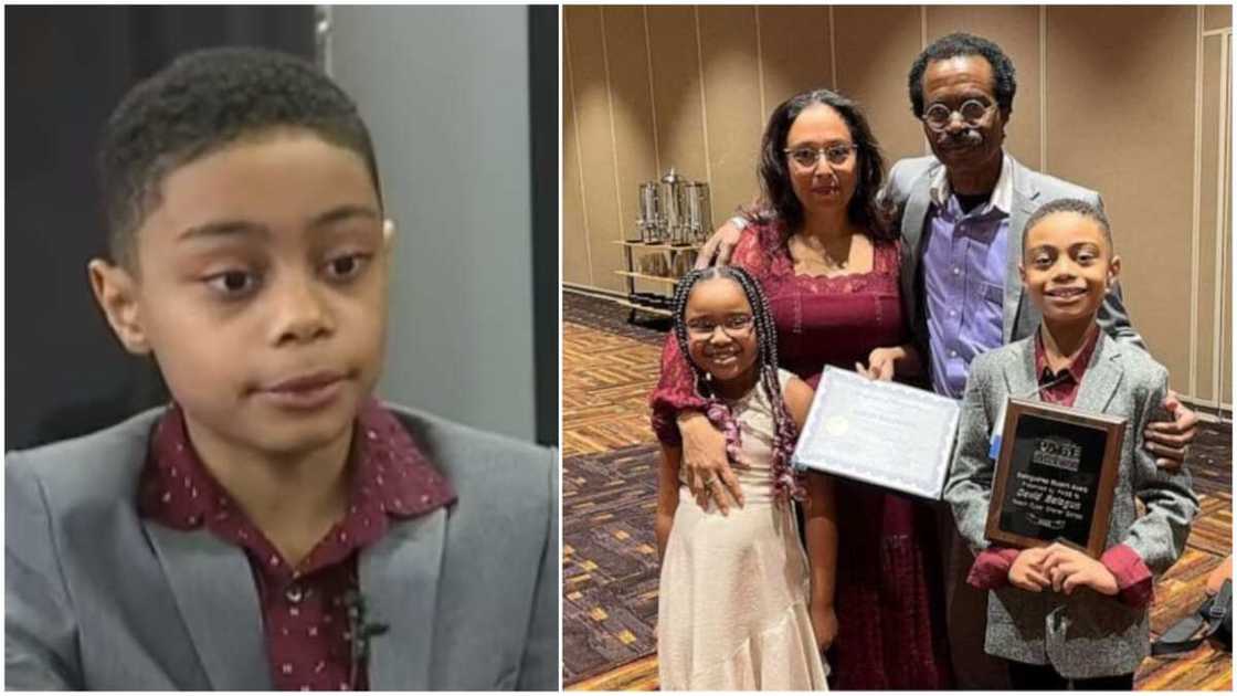 David Balogun in US/Kid graduated high school. David Balogun in US/Kid graduated high school.