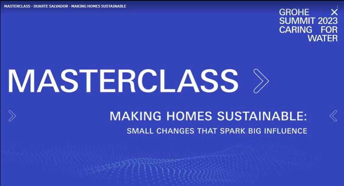 Day 1 of GROHE X Summit “Caring for Water”: Inspiring Talks on the Future of Living Day 1 of GROHE X Summit “Caring for Water”: Inspiring Talks on the Future of Living