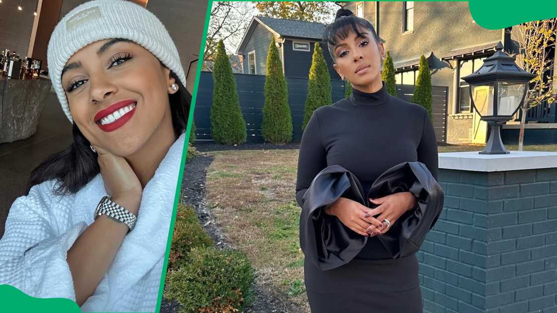 Kyra Robinson posing for photos