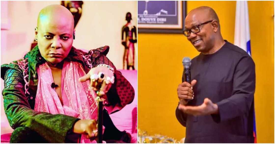 Charly Boy and Peter Obi Charly Boy and Peter Obi