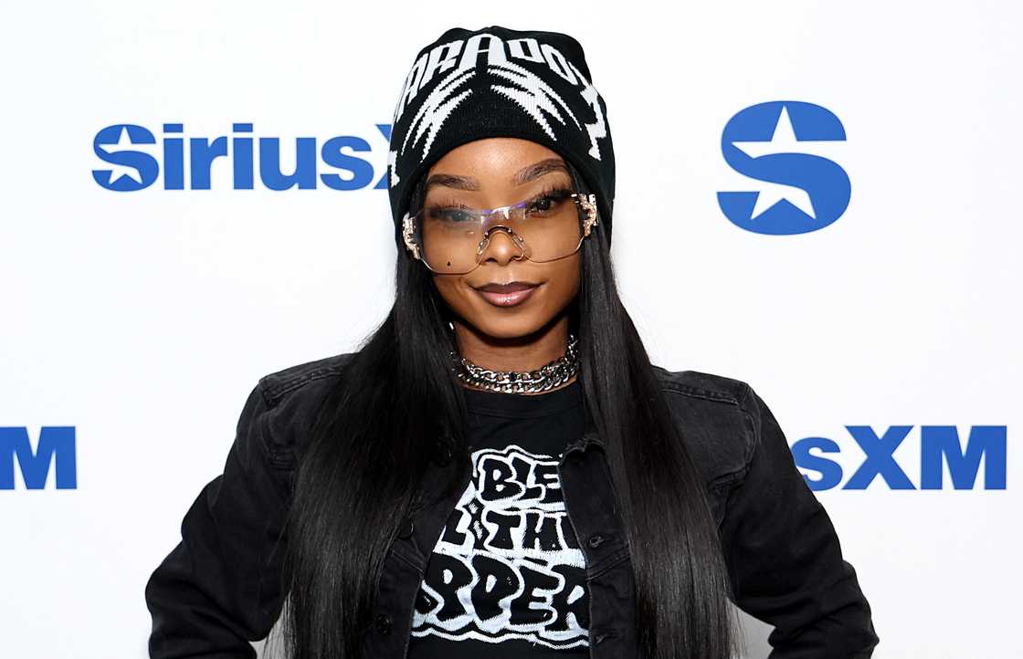 Lola Brooke visits SiriusXM at SiriusXM Studios in New York City