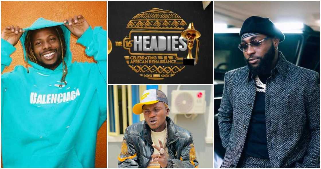 Photos of Asake, Portable, Davido and Headies