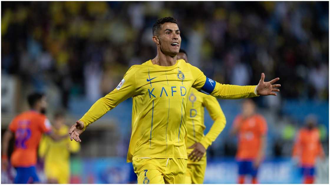 Cristiano Ronaldo, Al-Nassr, Al Feiha, AFC Champions League. Cristiano Ronaldo, Al-Nassr, Al Feiha, AFC Champions League.