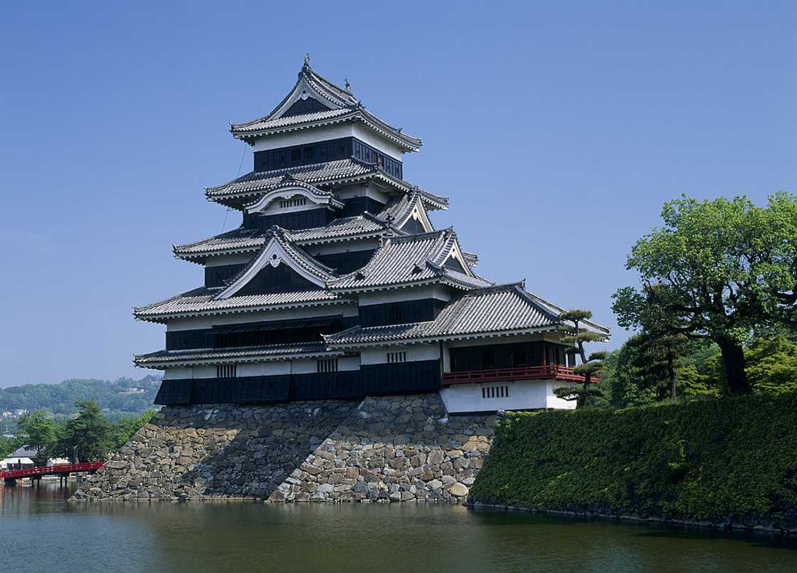 A general view of Matsushiro Castle A general view of Matsushiro Castle