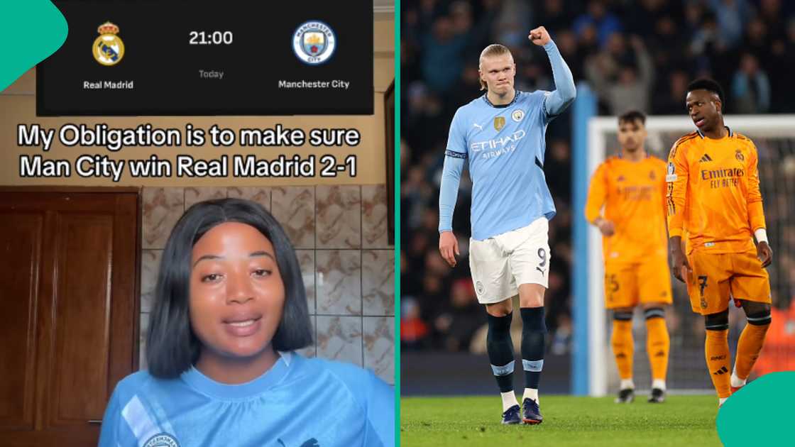 Nigerian lady known for her correct predictions announces scoreline for Real Madrid versus Man City UCL match Nigerian lady known for her correct predictions announces scoreline for Real Madrid versus Man City UCL match