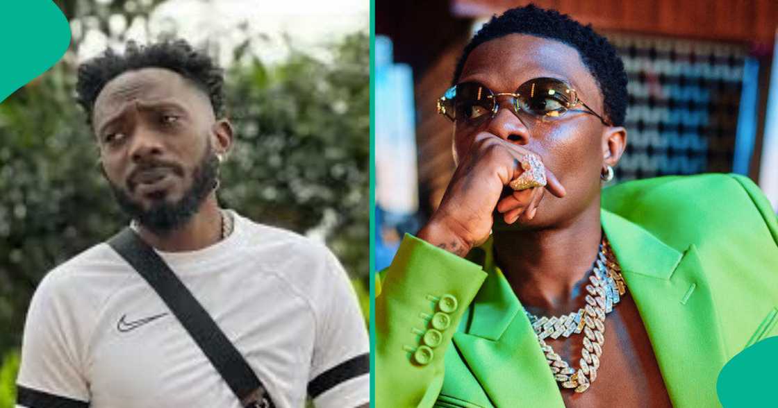 May D speaks against being compared to Wizkid. May D speaks against being compared to Wizkid.