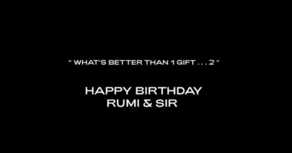 Beyoncé celebrates her beautiful twins Rumi and Sir as they clock 4. Beyoncé celebrates her beautiful twins Rumi and Sir as they clock 4.