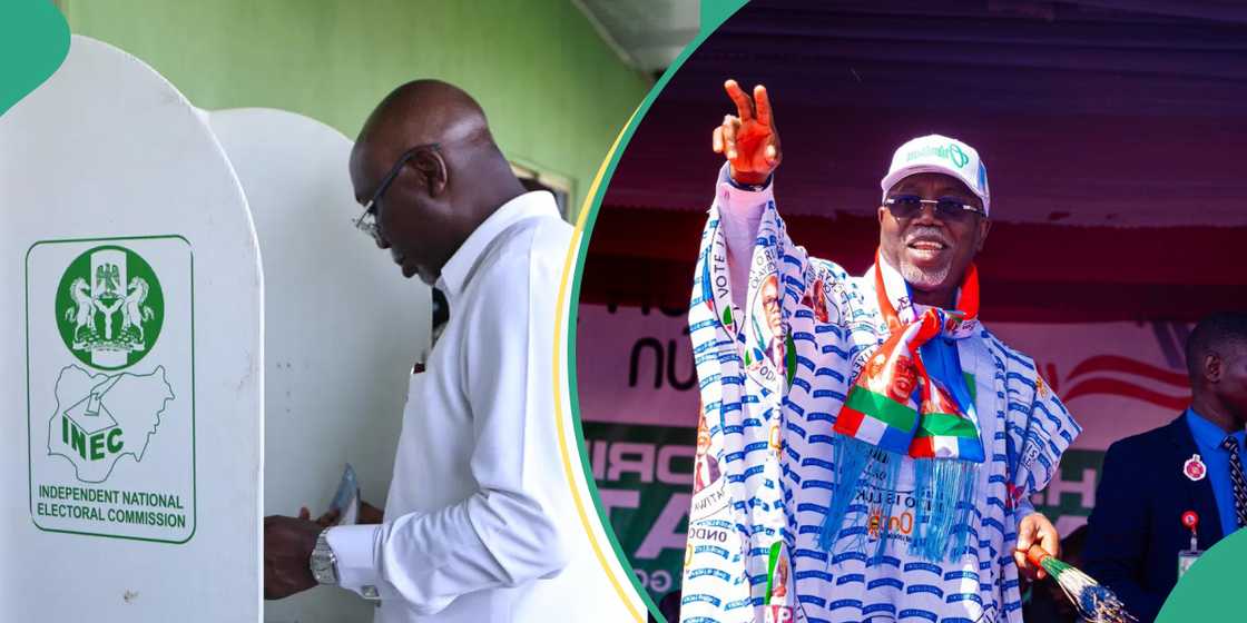 Ondo governor, Aiyedatiwa, casts his vote