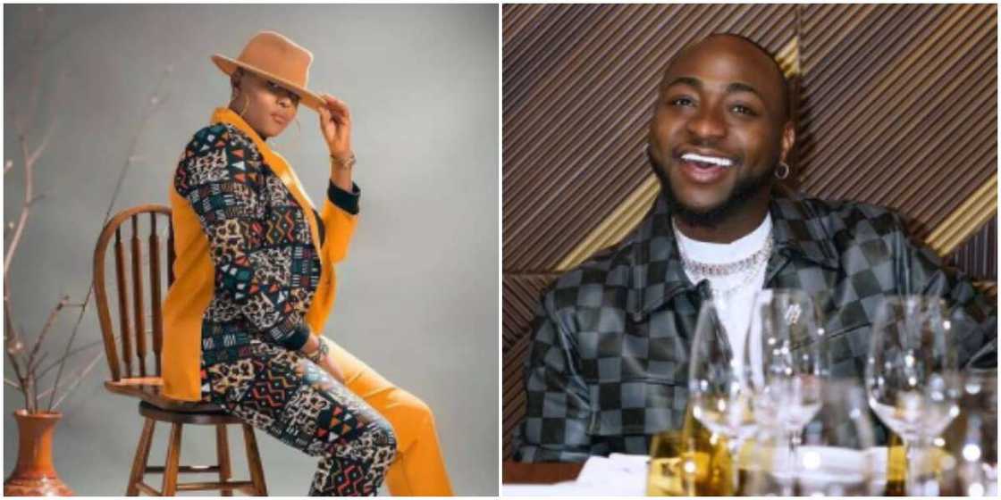 Cynthia Morgan and Davido Cynthia Morgan and Davido
