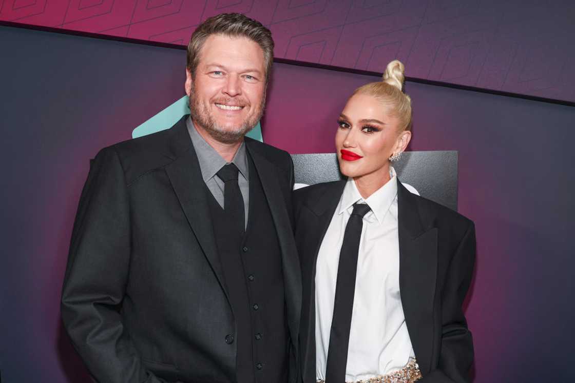 Blake Shelton and Gwen Stefani in Austin, Texas.