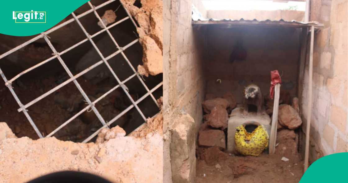 Gidan bokan da aka rusa a Enugu Gidan bokan da aka rusa a Enugu