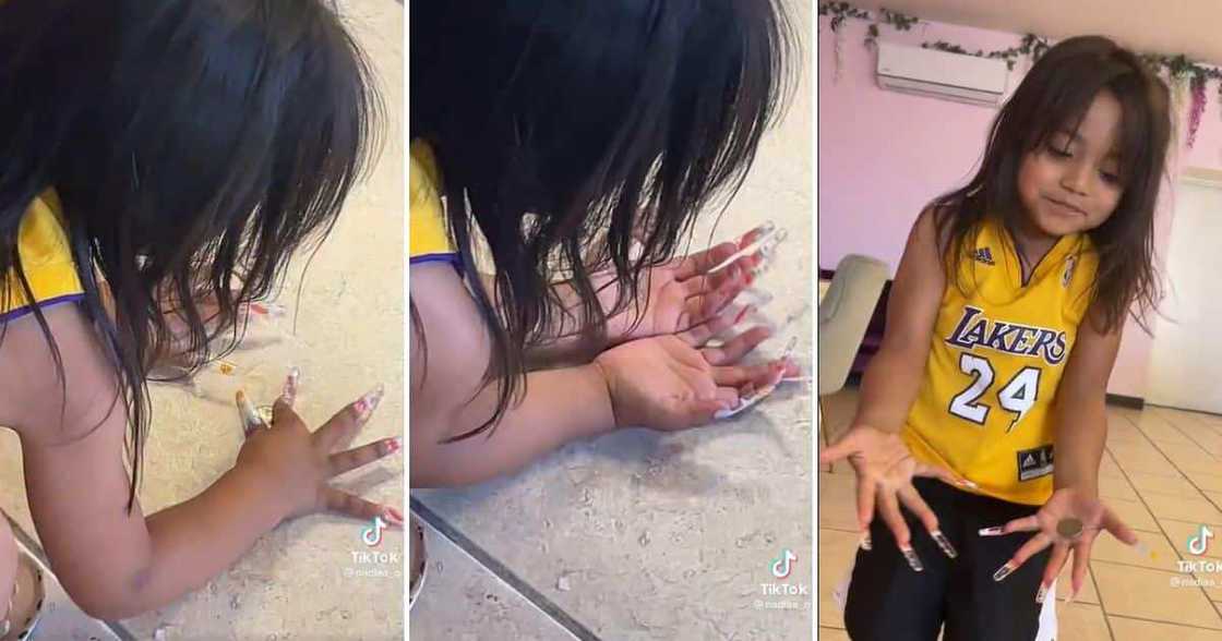 Parenting, children, Beauty, Mom Lets Daughter, Have Super Long Nails, Coin Test Parenting, children, Beauty, Mom Lets Daughter, Have Super Long Nails, Coin Test