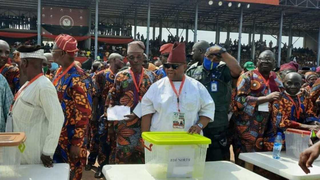 Ademola Adeleke: Winner Finally Emerges in NWC-Backed Osun PDP Governorship Primary Ademola Adeleke: Winner Finally Emerges in NWC-Backed Osun PDP Governorship Primary