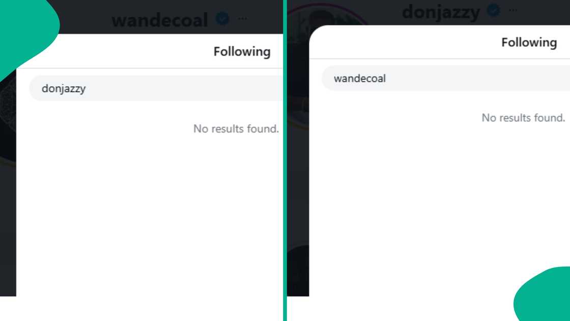 Wande Coal and Don Jazzy atake action against each other