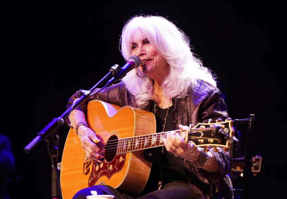 Emmylou Harris at Irving Plaza on 12 September 2023 in New York City. Emmylou Harris at Irving Plaza on 12 September 2023 in New York City.