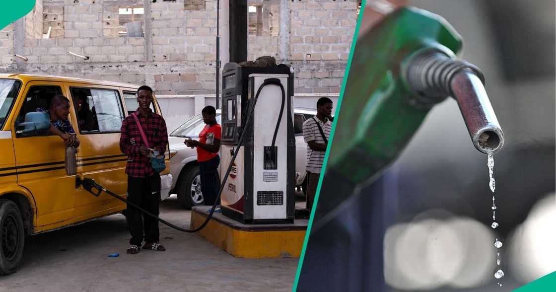 Petrol prices are falling again as filling stations across Nigeria