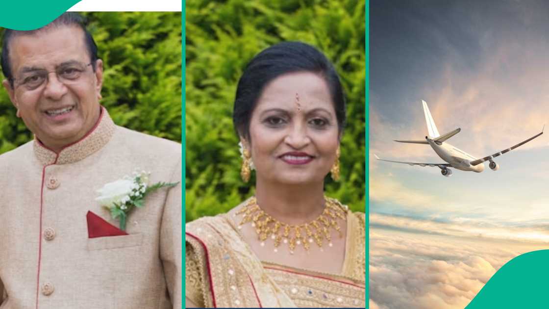 Man mourns his parents who died in Air India plane crash. Man mourns his parents who died in Air India plane crash.