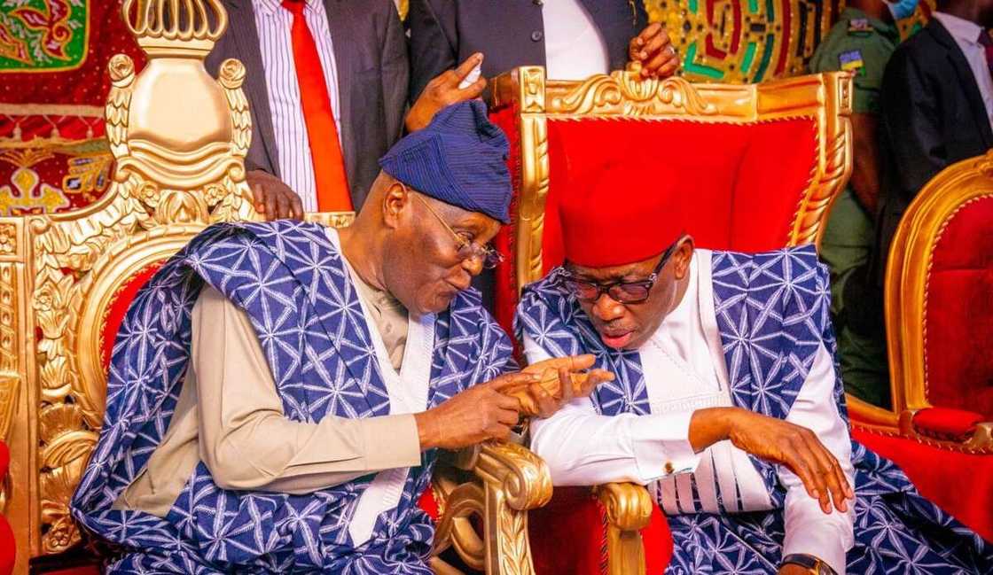 Atiku Abubakar, Ifeanyi Okowa, PDP, CUPP, Delta state Atiku Abubakar, Ifeanyi Okowa, PDP, CUPP, Delta state