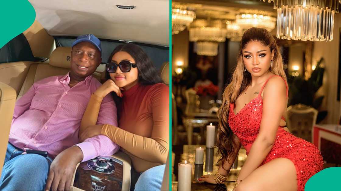 Ned Nwoko celebrates Regina Daniels' birthday.