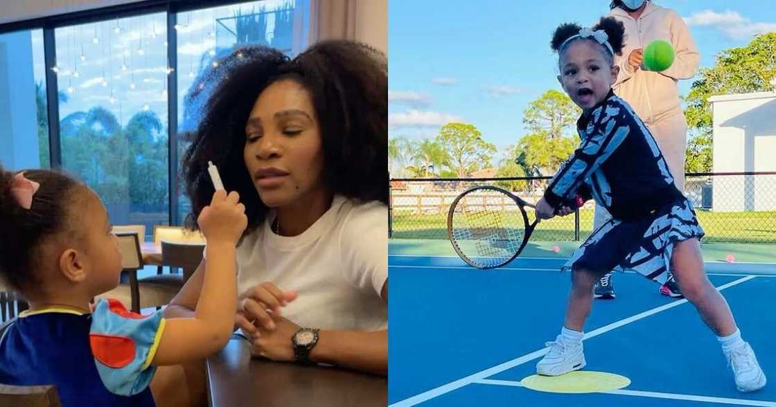 Serena Williams and Kid Alexis Snapped Enjoying a Poolside Summer Day Serena Williams and Kid Alexis Snapped Enjoying a Poolside Summer Day