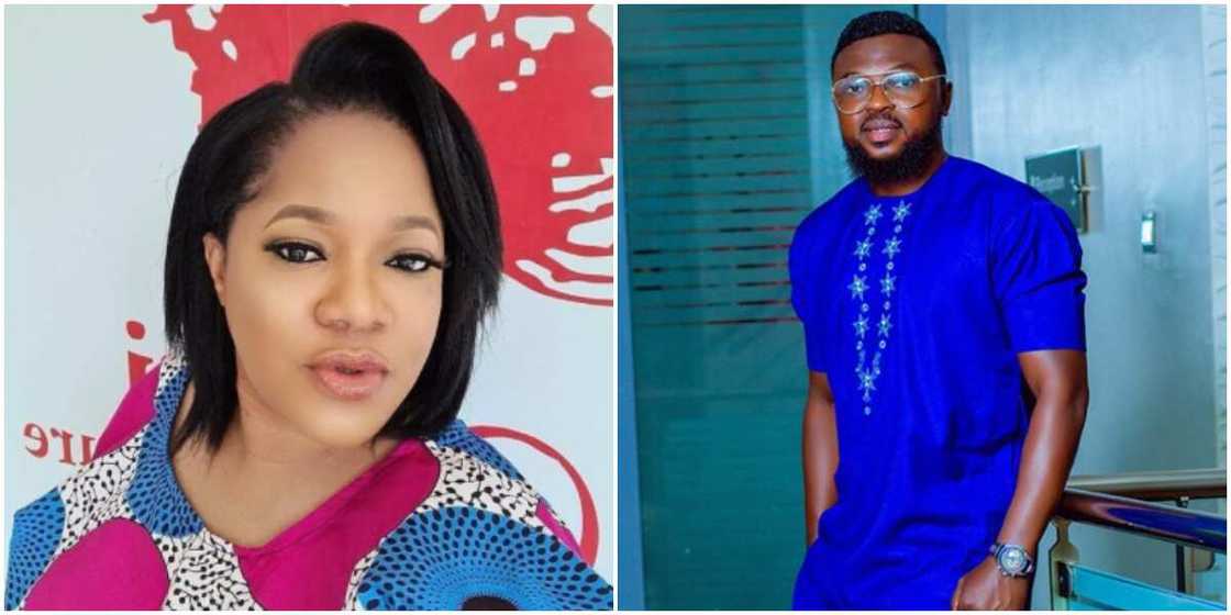 Actress Toyin Abraham shares cute photo, thanks husband for Dubai trip