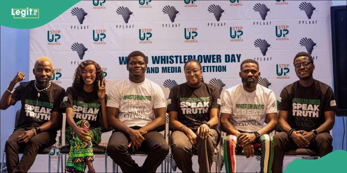 Young Nigerians used art, music and storytelling to promote whistleblower protection Young Nigerians used art, music and storytelling to promote whistleblower protection