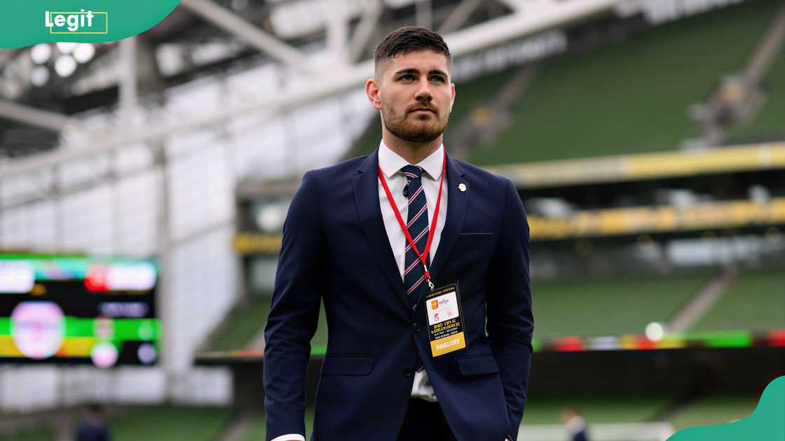 Scott van-Der-Sluis at Aviva Stadium in Dublin