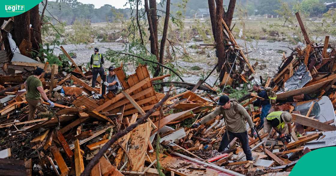 A woman shares how she and her son escaped during the flooding in Texas A woman shares how she and her son escaped during the flooding in Texas