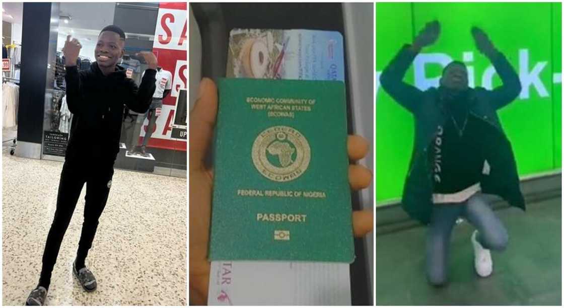 Photos of Nigerian man named Lawson who relocated abroad. Photos of Nigerian man named Lawson who relocated abroad.