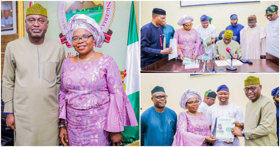 Governor Biodun Oyebanji of Ekiti has signed the N122.6 billion Ekiti State 2022 Supplementary Appropriation Bill into Law. Governor Biodun Oyebanji of Ekiti has signed the N122.6 billion Ekiti State 2022 Supplementary Appropriation Bill into Law.