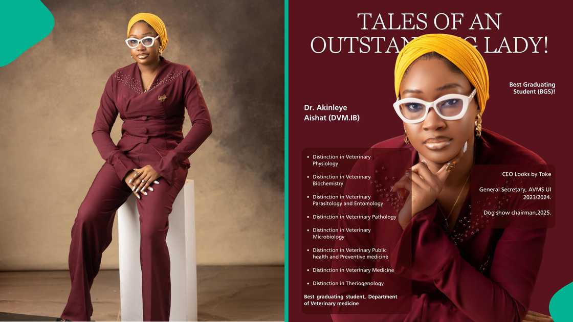 Lady graduates from University of Ibadan as best student in her faculty with 8 distinctions Lady graduates from University of Ibadan as best student in her faculty with 8 distinctions