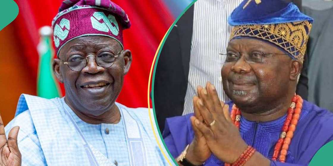 President Tinubu and Iyiola Omisore