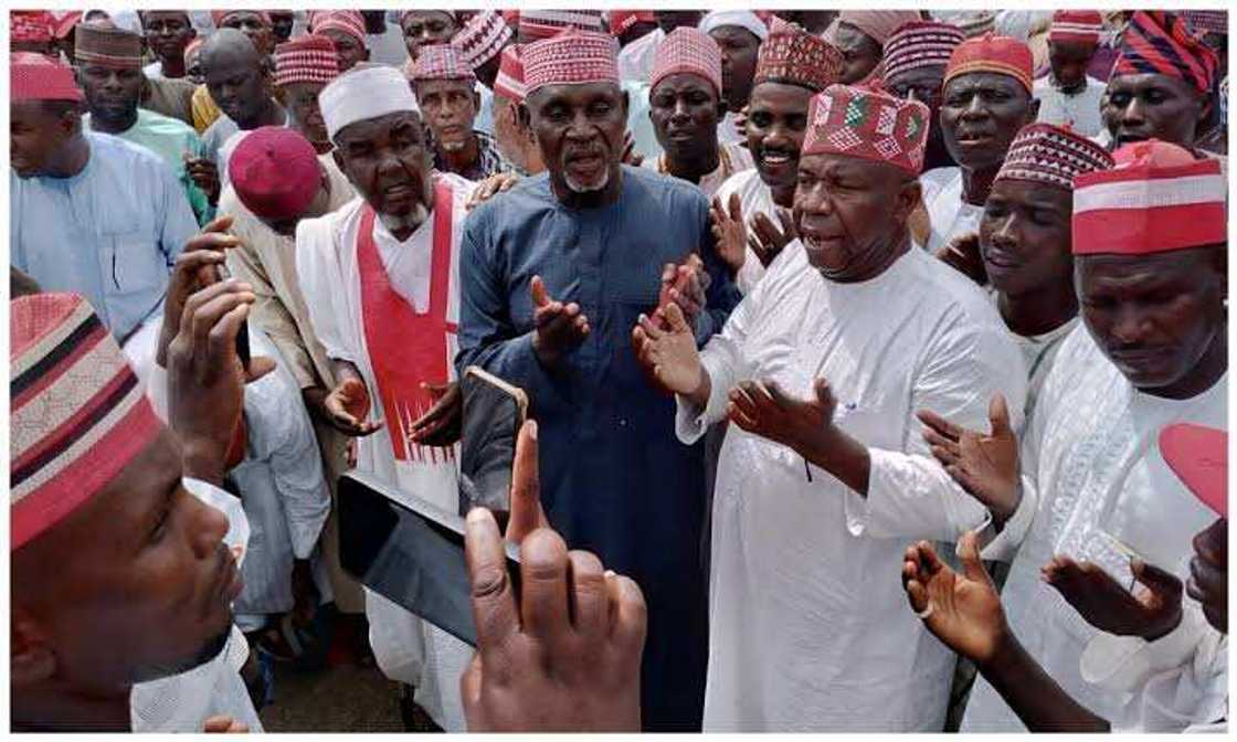 Magoya bayan NNPP a Kano sun yi addu'o'in neman nasara ga Abba Kabir