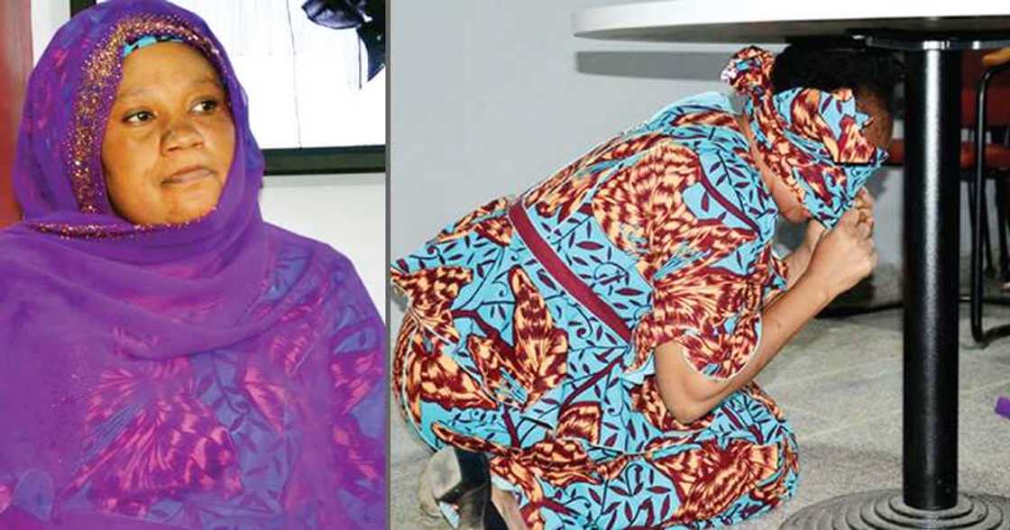 DSS ta gurfanar da matar da ta damfari mutane a fadar Shugaba Buhari DSS ta gurfanar da matar da ta damfari mutane a fadar Shugaba Buhari