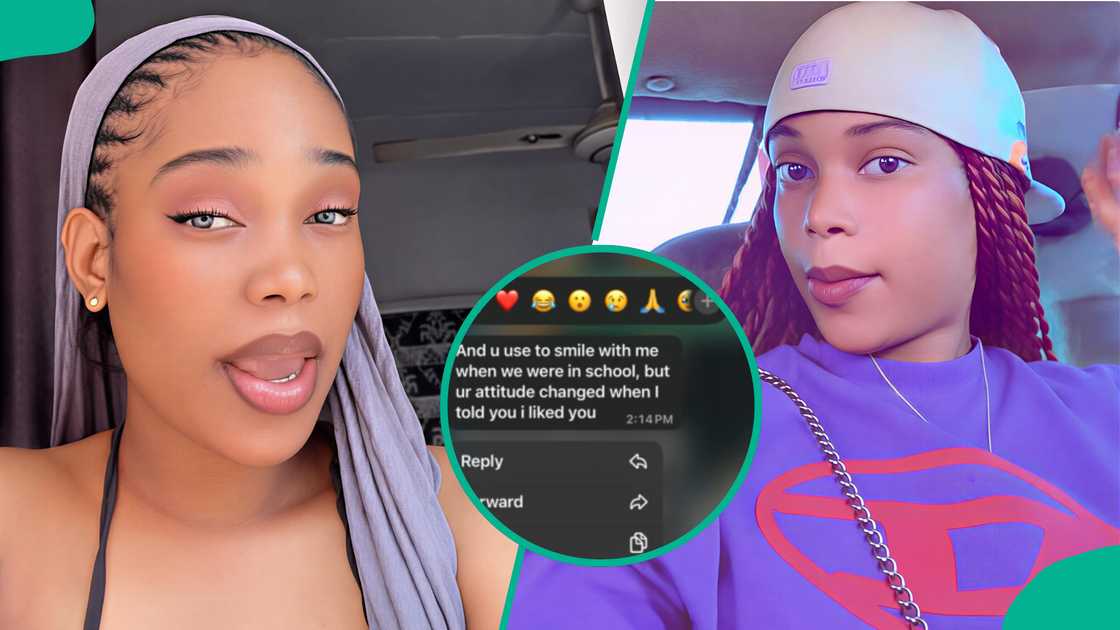 Lady causes stir as she shares her chats with former lecturer obsessed with her Lady causes stir as she shares her chats with former lecturer obsessed with her